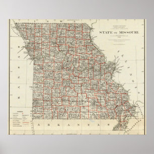 Póster Estado de Missouri