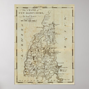 Póster Estado de New Hampshire 2