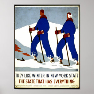 Póster Estado de Nueva York