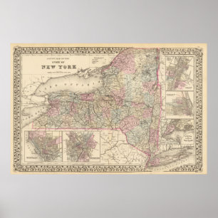 Póster Estado de Nueva York