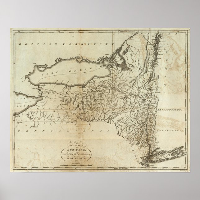 Póster Estado de Nueva York 2 (Frente)