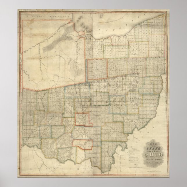 Póster Estado de Ohio 2 (Frente)