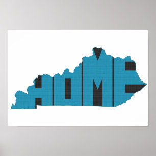Póster Estado de origen de Kentucky