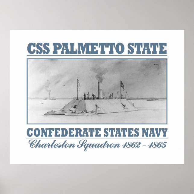 Póster Estado de Palmetto CSS (Frente)