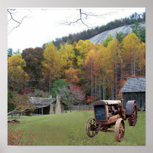 PÓSTER ESTADO DE PIEDRA PARK-POSTER DE MOUNTAIN-N.C.