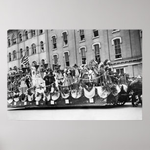 Póster Estado de preparación Parade, 1916 de WWI