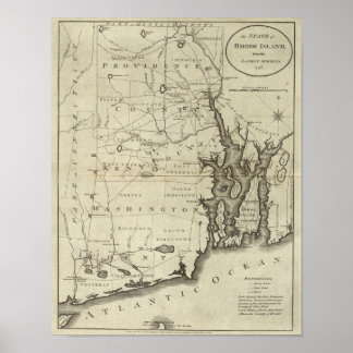 Póster Estado de Rhode Island 2