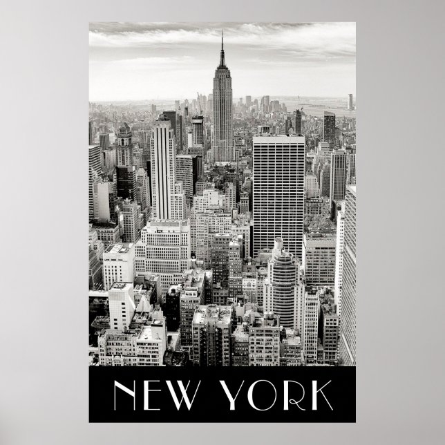 Póster Estado del Imperio de Nueva York (Frente)