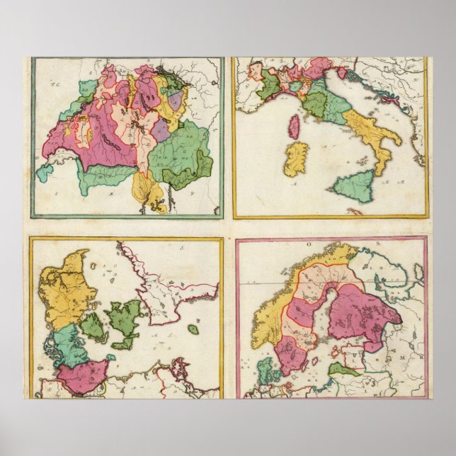 Póster Estados bálticos (Frente)