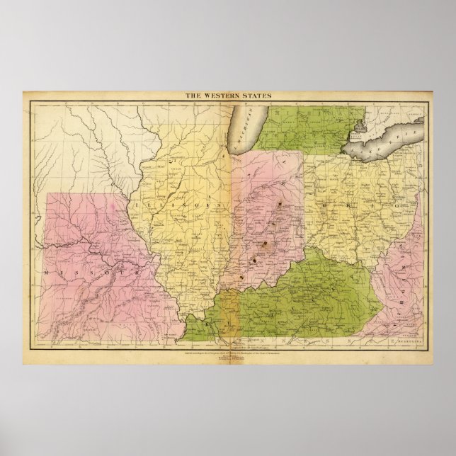 Póster Estados de Occidente (Frente)
