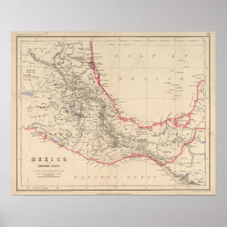 Póster Estados del Sur de México