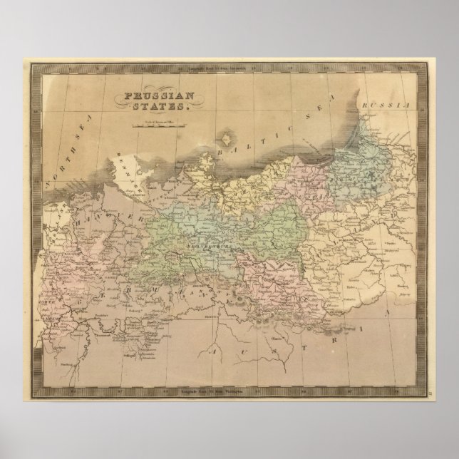 Póster Estados prusianos (Frente)