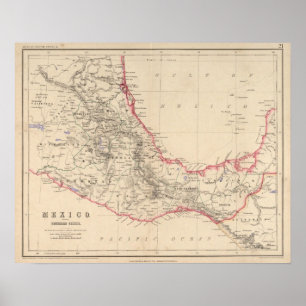 Póster Estados sureños de México