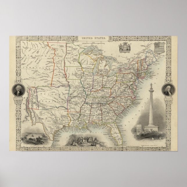 Póster Estados Unidos 19 (Frente)