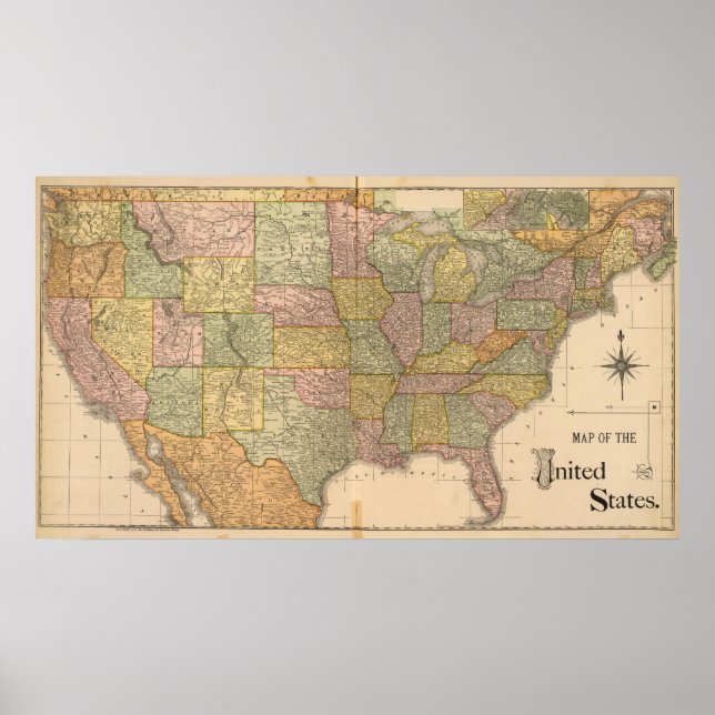 Póster Estados Unidos 34 (Frente)