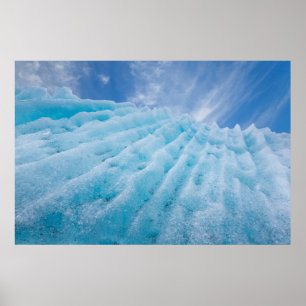 Póster Estados Unidos, Alaska, Parque Nacional Glacier Ba