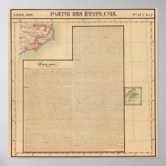 Póster Estados Unidos, América 57 bis (Frente)