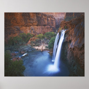 Póster Estados Unidos, Arizona, Gran Cañón, Cataratas de 