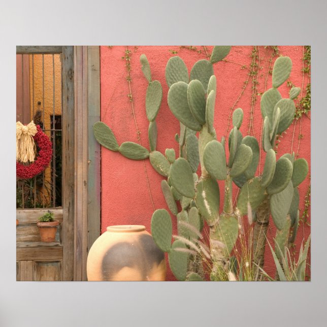 Póster Estados Unidos, Arizona, Tucson: Distrito Históric (Frente)
