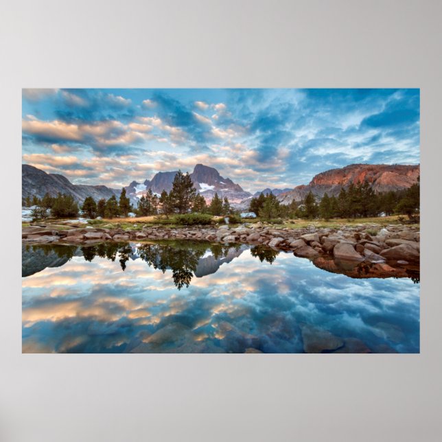 Póster Estados Unidos, California, Bosque Nacional Inyo 1 (Frente)