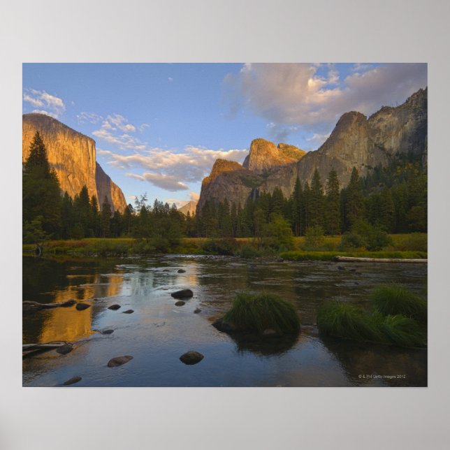 Póster Estados Unidos, California, Parque Nacional Yosemi (Frente)