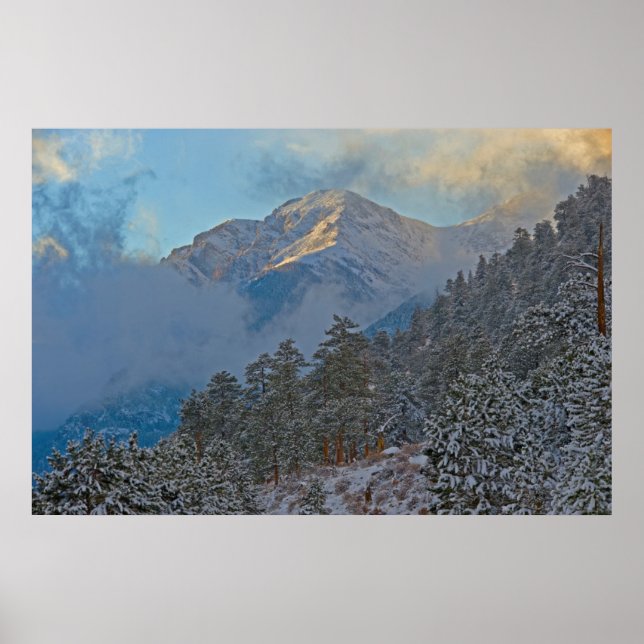 Póster Estados Unidos, Colorado, Montañas En Estes Park (Frente)