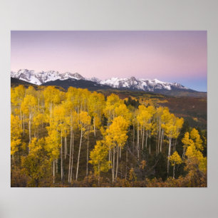 Póster Estados Unidos, Colorado, Montañas Rocosas.  Aman