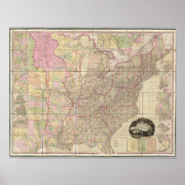 Póster Estados Unidos de América (Frente)