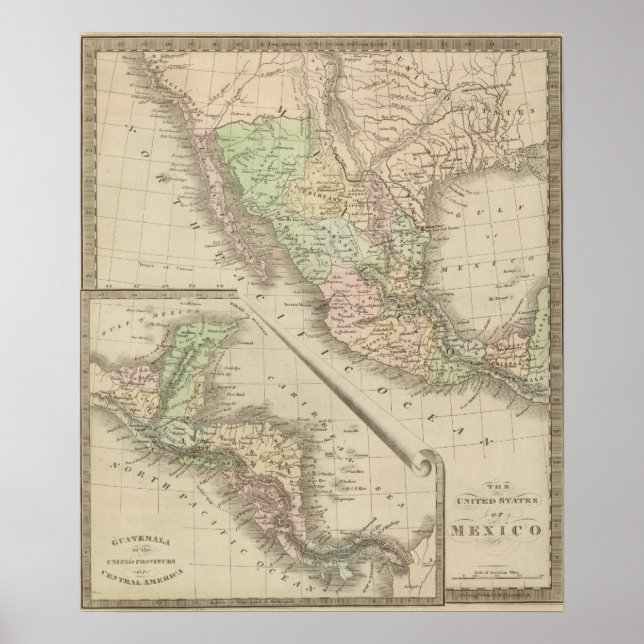 Póster Estados Unidos de México (Frente)
