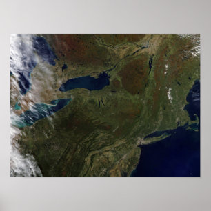 Póster Estados Unidos de nordeste