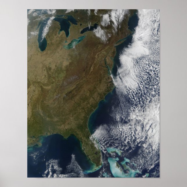 Póster Estados Unidos del Este (Frente)