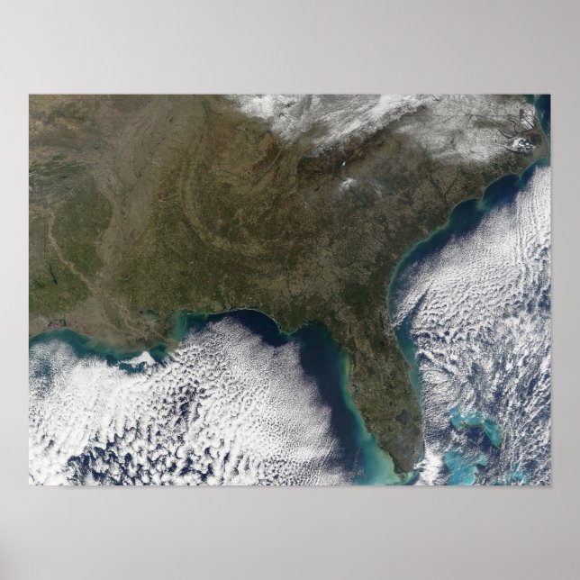 Póster Estados Unidos del Sur de América (Frente)