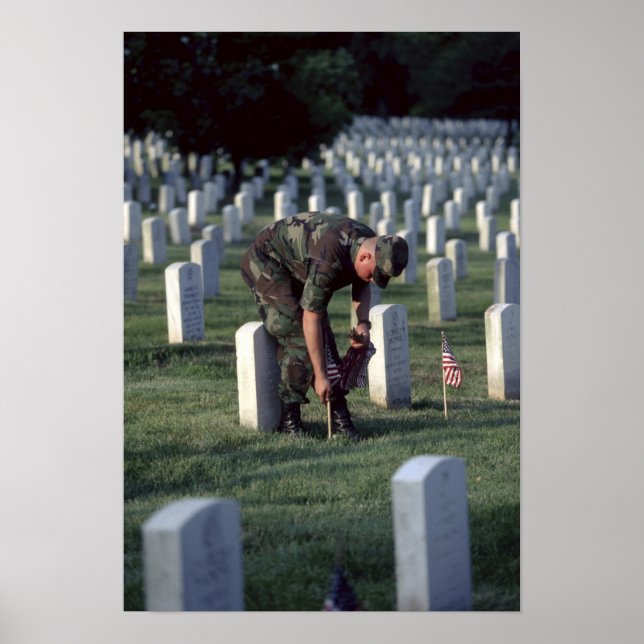 Póster Estados Unidos, Estado de Virginia, Arlington. (Frente)