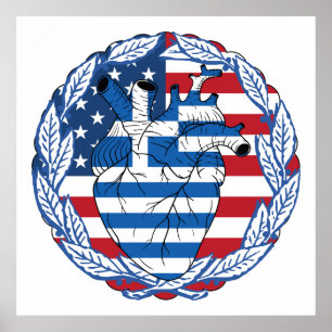 Póster Estados Unidos Estados Unidos Estados Unidos Greci