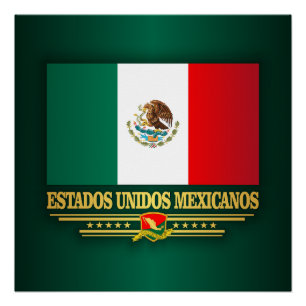 Póster Estados Unidos Mexicanos (F10)