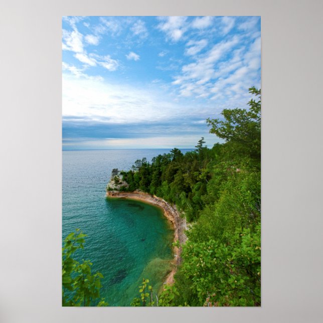 Póster Estados Unidos, Michigan. Formación de rock del ca (Frente)