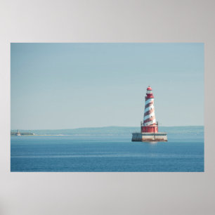 Póster Estados Unidos, Michigan, Grandes Lagos, Lago Mich