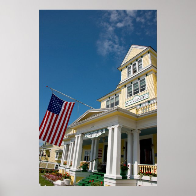 Póster Estados Unidos, Michigan, isla Mackinac (Frente)