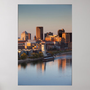 Póster Estados Unidos, Minnesota, Minneapolis, St. Paul 3