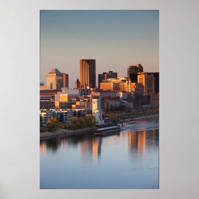 Póster Estados Unidos, Minnesota, Minneapolis, St. Paul 3 (Frente)