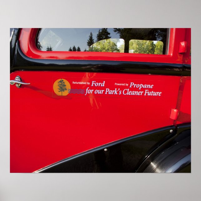 Póster Estados Unidos, Montana, Parque Nacional Glacier,  (Frente)