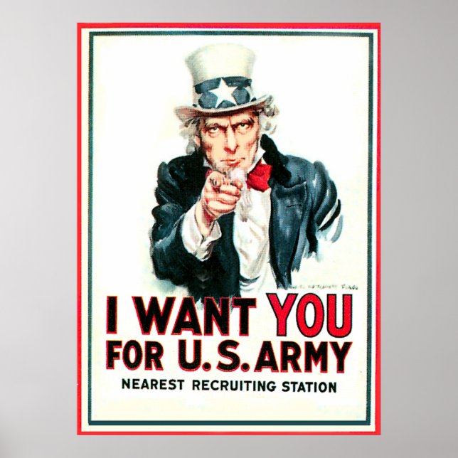 Póster Estados Unidos necesita - Poster (Frente)