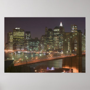 Póster Estados Unidos, Nueva York, Nueva York, Manhattan: