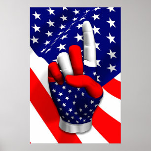 Póster Estados Unidos número uno