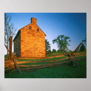Póster Estados Unidos, Virginia, Manassas National Battle