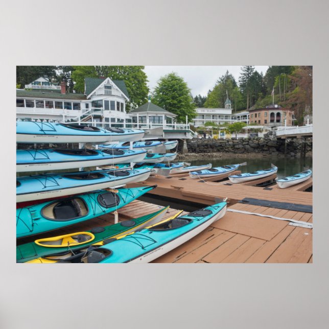 Póster Estados Unidos, Washington, Islas San Juan (Frente)