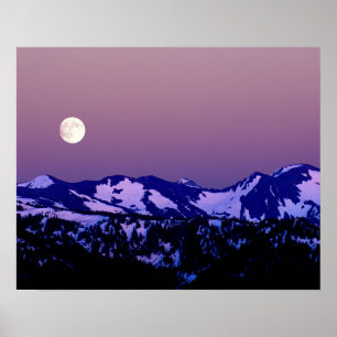 Póster Estados Unidos, Washington, Port Angeles, Olympic 