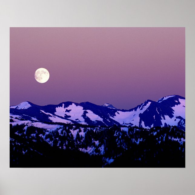 Póster Estados Unidos, Washington, Port Angeles, Olympic  (Frente)