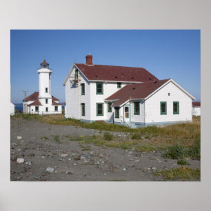Póster Estados Unidos, Washington, Port Townsend, Point W