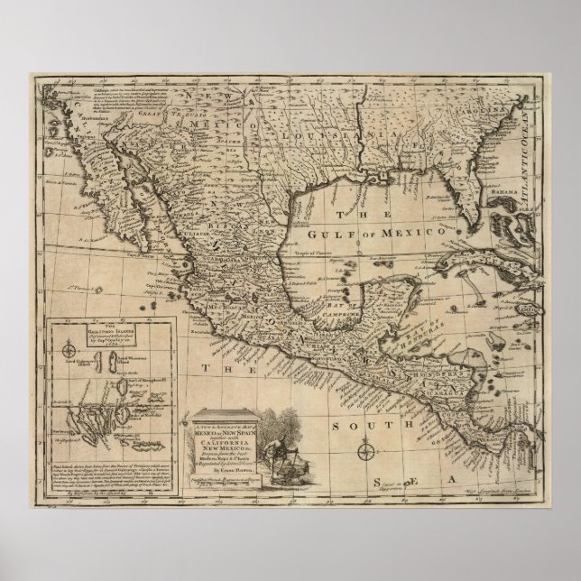 Póster Estados Unidos y México (Frente)